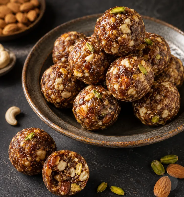 Image of Homemade Dry Fruit Laddoo