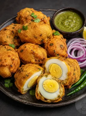 Image of egg pakora
