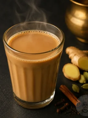 Image of homemade masala chai