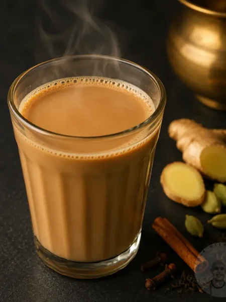 Image of homemade masala chai