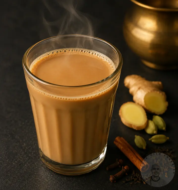 Image of homemade masala chai