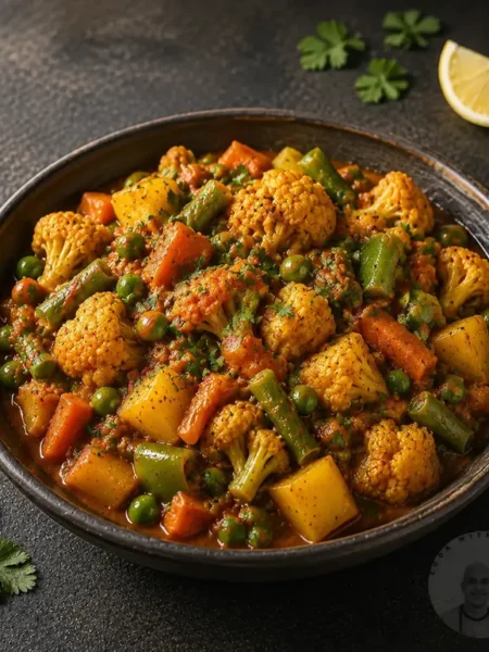Image of homemade vegetable curry