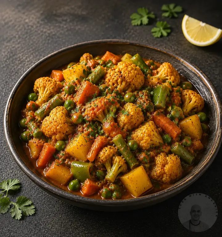 Image of homemade vegetable curry
