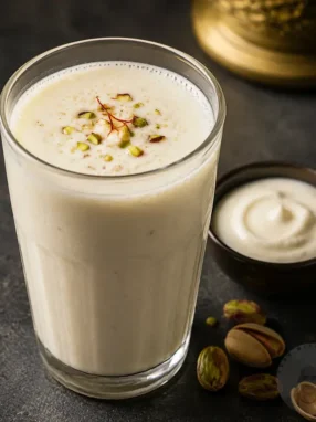 Homemade_Sweet_Lassi_ recipe by Ambarish Joglekar